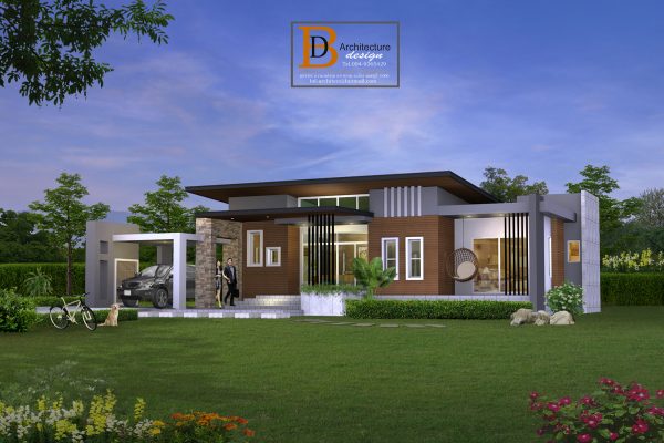 ออกแบบบ้าน ,บ้านชั้นเดียวแบบบ้านสวย, แบบบ้านหรู, จำหน่ายแบบบ้านสำเร็จรูป