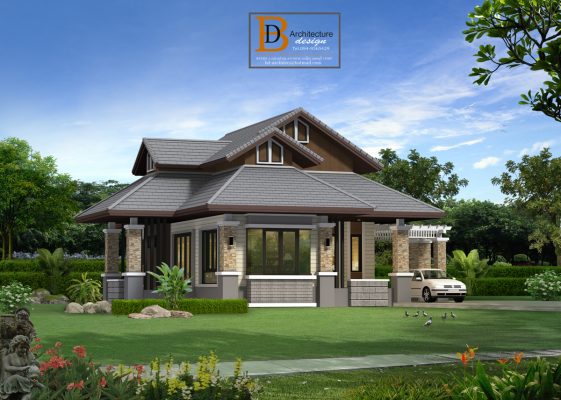 ออกแบบบ้าน ,บ้านชั้นเดียวแบบบ้านสวย, แบบบ้านหรู, จำหน่ายแบบบ้านสำเร็จรูป